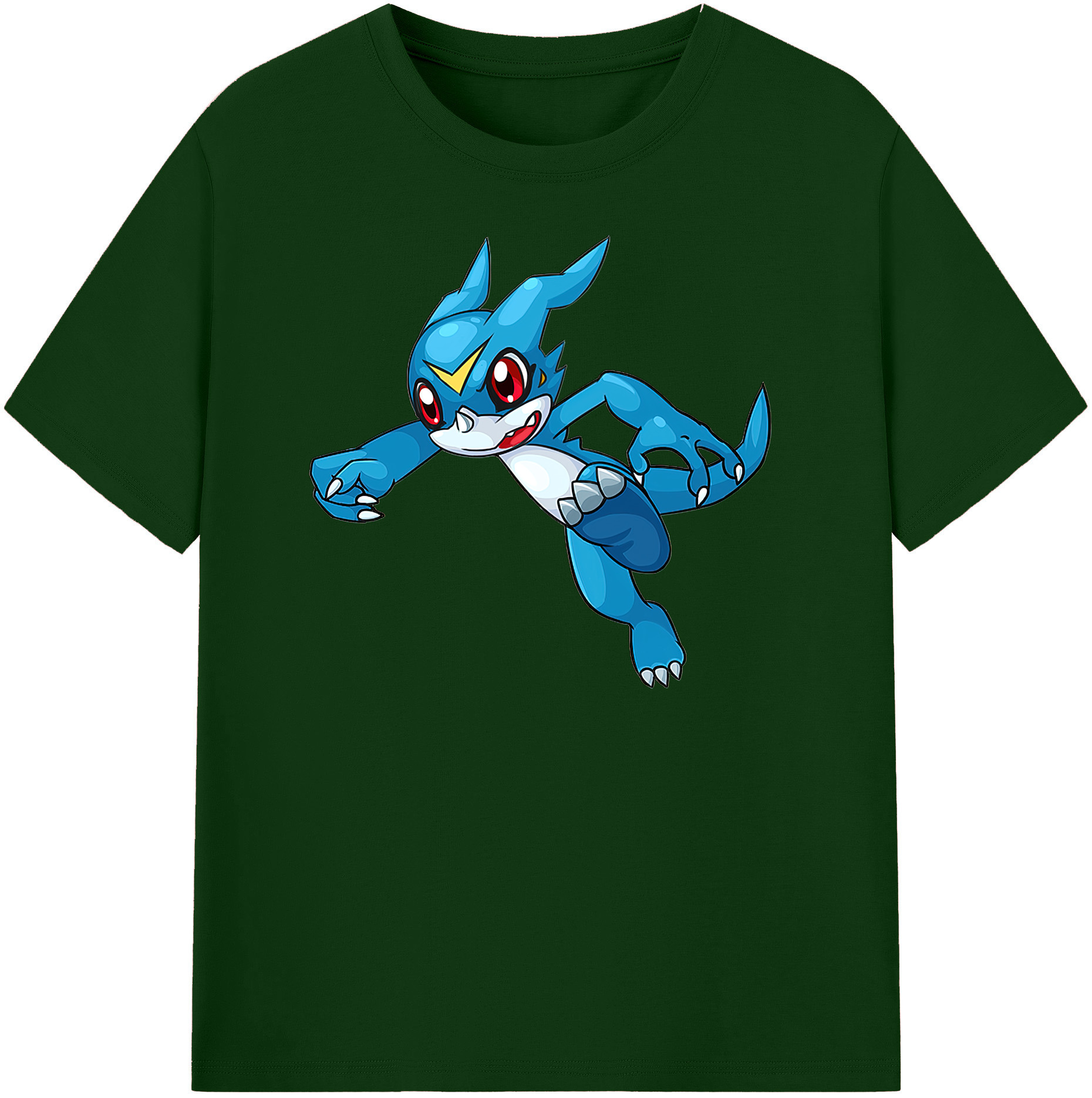 （画像用） Digimon デジタルモンスター/デジモン 綿100％半袖Tシャツ（フロントプリント）